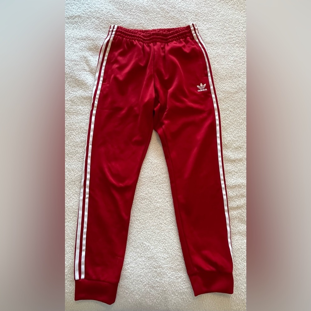 Adidas res trackpants with White Accents